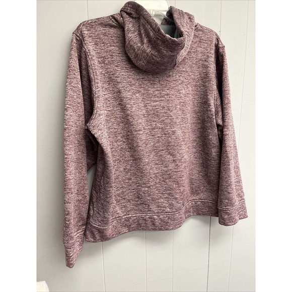 Under Armour Hoddie‎ Loose Mens Large Red Long Sleeves Pullover Logo Medium - Picture 6 of 9